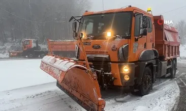 Bolu Dağı beyaza büründü: Kar kalınlığı 10 santimetreye ulaştı #ankara