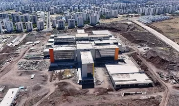 Bölgenin can damarı şehir hastanesi yükseliyor #diyarbakir