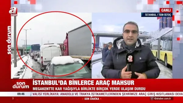 SON DAKİKA: İstanbul'da kar yağışı ne kadar sürecek? SON DURUM Binlerce araç yolda kaldı CANLI YAYIN