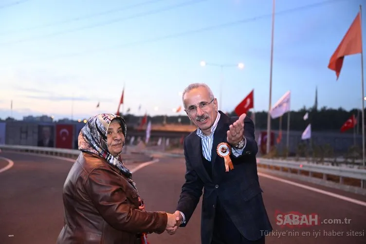 Ulaştırma ve Altyapı Bakanı Abdulkadir Uraloğlu o ilde hizmete açtı: 20 dakikalık yol 2 dakikaya düştü