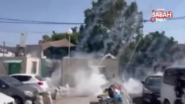 İsrail ordusu Cenin'de hastaneye göz yaşartıcı gaz attı | Video