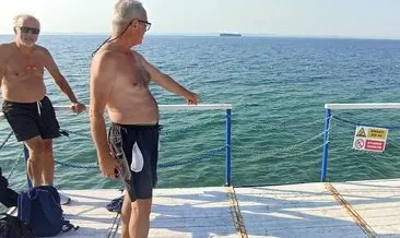 Tehlikeli atlayış hayatına mal oldu #tekirdag