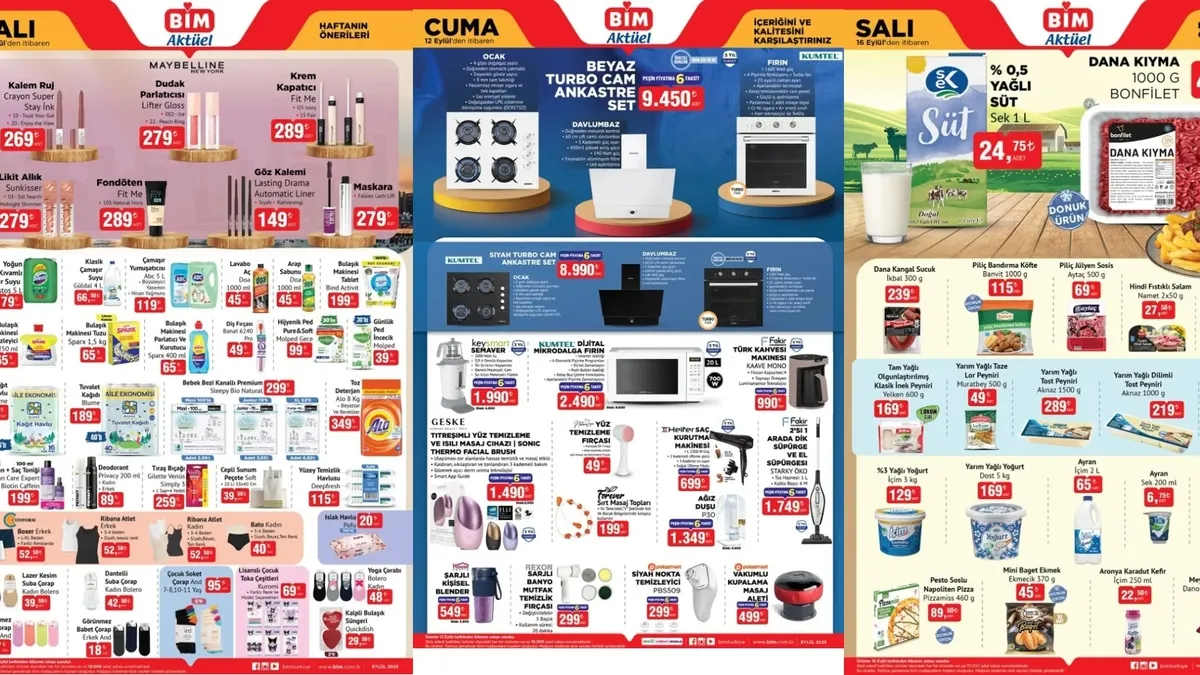 BİM Catalog 2023: Products Available September 12-15