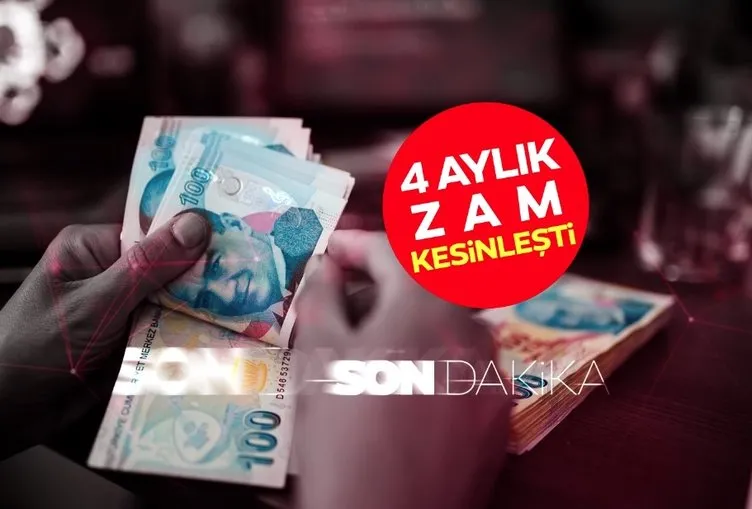 Emekli ve memur zammı SON DAKİKA: 4 aylık zam oranı kesinleşti! İşte enflasyon farkı ile yeni emekli ve memur maaşları hesaplama tabloları