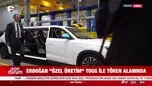 Başkan Erdoğan, Altay teslimat törenine özel üretim TOGG ile geldi | Video