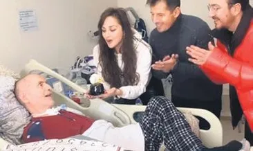 Doğum gününde anlamlı ziyaret