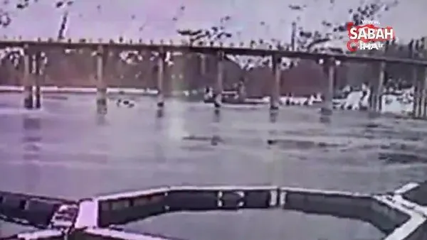 1 kişinin öldüğü tekne kazası kamerada | Video