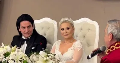 Şarkıcı Murat Başaran ile Ayten Öztürk evlendi! İşte nikahtan ilk kareler