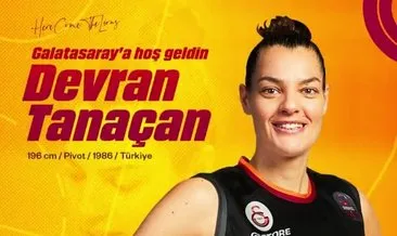 Galatasaray Kadın Basketbol Takımı, Devran Tanaçan’ı kadrosuna kattı