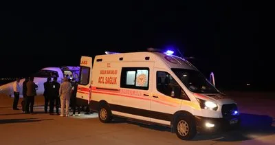 Ağrı’da başından kurşunla yaralanan genç ambulans uçakla Ankara’ya gönderildi