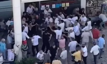 Samsun'da CHP'nin mahalle delege seçiminde tekmeli yumruklu kavga: 10-15 kişilik grup saldırdı! #samsun