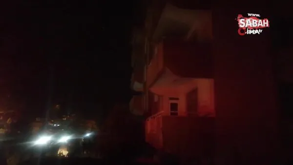 Isparta’da evde çıkan yangın paniğe neden oldu | Video