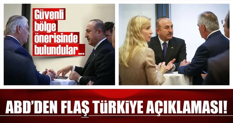 Son Dakika Haberi: ABD'den Türkiye'ye güvenli bölge önerisi