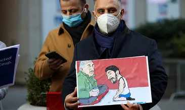 ABD’de FETÖ’cü Enes Kanter protestosu: Teröristin kurşun askeri!