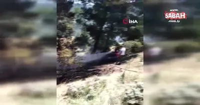 Sivas’ta korkutan yangın! Alevler İç Anadolu’nun en büyük ormanına sıçramadan söndürüldü | Video