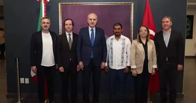 TBMM Başkanı Kurtulmuş, Meksika’da