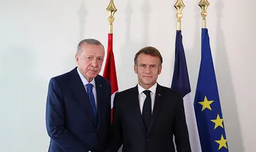 Görüşmeye damga vurdu: Erdoğan ve Macron arasında esprili diyalog!