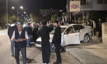 Çorum’da 2 otomobilin çarpıştığı kazada 4 kişi yaralandı