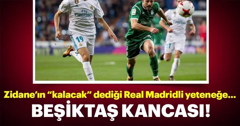 Beşiktaş, Real Madridli oyuncunun peşinde