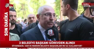 Mardin Büyükşehir Belediyesi’ne kayyum olarak atanan Mardin Valisi Mustafa Yaman’a coşkulu karşılama