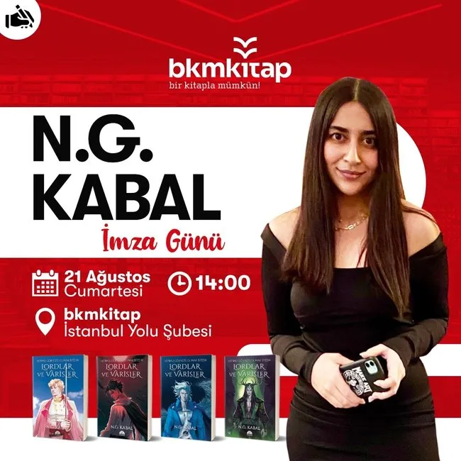 Kabal BKMKitap’ta okurlarıyla buluşuyor