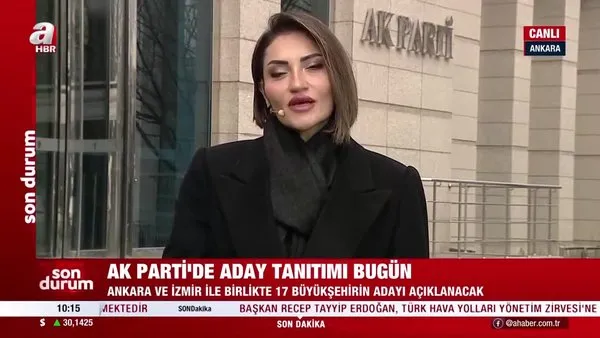 AK Parti'de aday tanıtımı bugün! Ankara ve İzmir adayı için gözler Erdoğan'da | Video