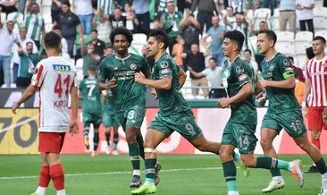 Konyaspor, Ümraniyespor’u 1-0 mağlup etti!