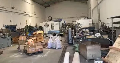 Fabrikada yasadışı 8 binden fazla ağır silah parçası ele geçirildi #konya