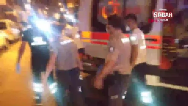 İstanbul Güngören'de dövdükleri arkadaşlarını balkondan attılar | Video
