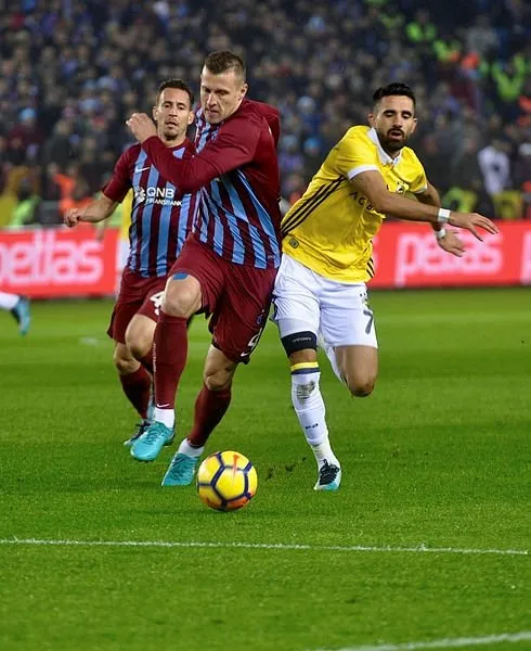 Trabzonspor-Fenerbahçe maçından kareler