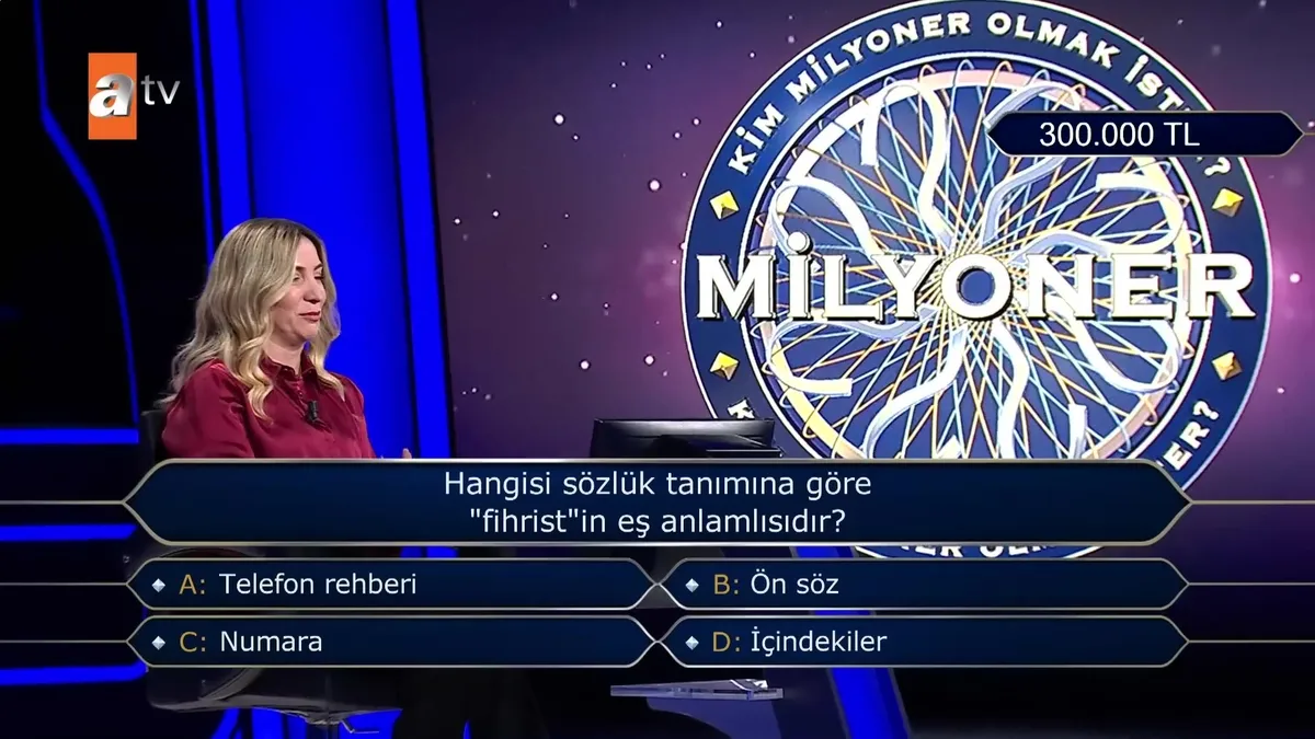 “Hangi lahmacun AB’den coğrafi işaret tescili almıştır?” sorusu yarışmacıyı zorladı! Kim Milyoner Olmak İster’de gergin anlar… | Video videosunu izle “Hangi lahmacun AB’den coğrafi işaret tescili almıştır?” sorusu yarışmacıyı zorladı! Kim Milyoner Olmak İster’de gergin anlar… | Video videosunu izle
