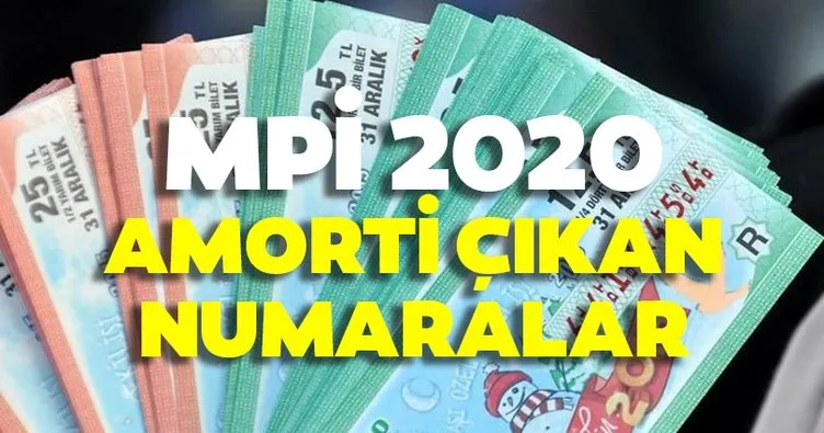 2020 yılbaşı özel amorti numaraları açıklandı! Milli Piyango yılbaşı 2020 sonuçları ile amorti sorgulama: Hangi numaraya, kaç TL çıktı?