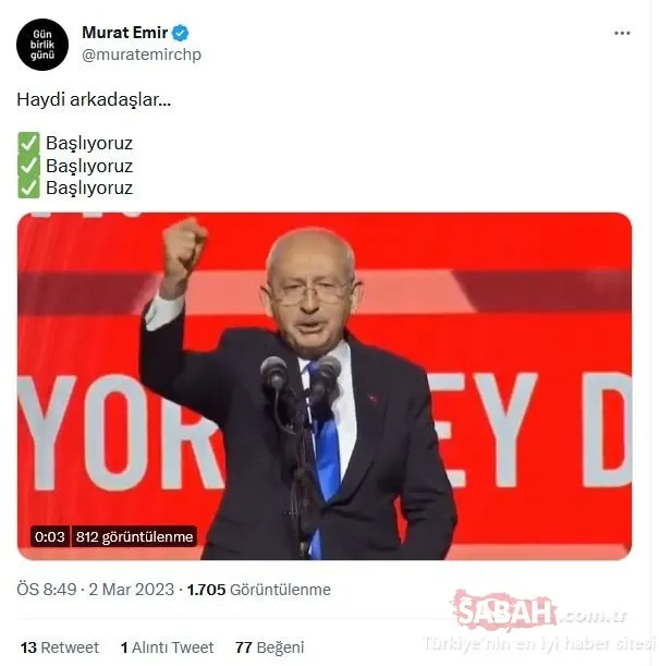 SON DAKİKA! 6’lı masanın adayı kim olacak? Kılıçdaroğlu’nun adaylığını ilan ettiler!