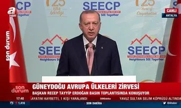 Son dakika haberi: Başkan Erdoğan: Güneydoğu Avrupa 2030 Strateji Belgesi’ ekonomik büyüme hedefimize yardımcı olacak
