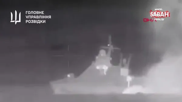 Ukrayna Savunma Bakanlığı: Rusya’nın devriye gemisi batırıldı | Video