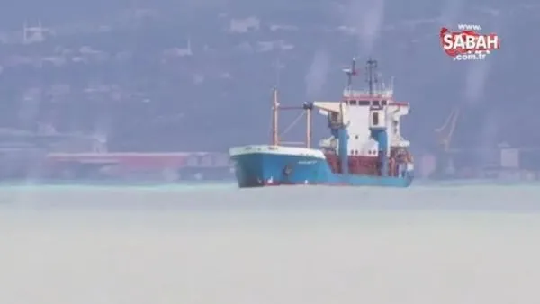 İskenderun Körfezi'nde iki gemi çarpıştı | Video