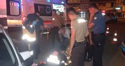 Silahlı saldırıya uğrayan sürücü emniyete sığındı #kirikkale