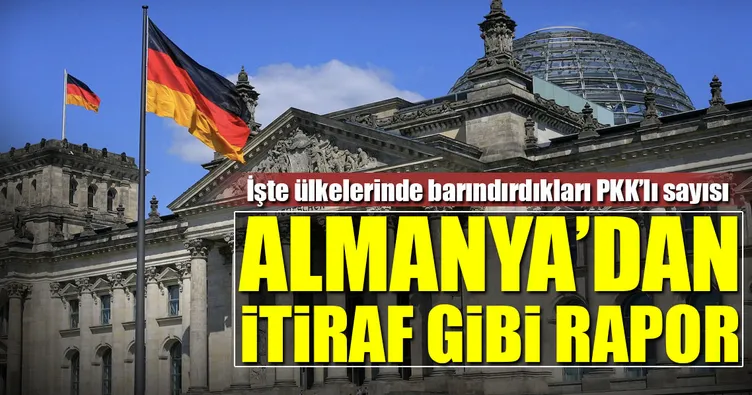 Almanya’dan itiraf gibi PKK raporu