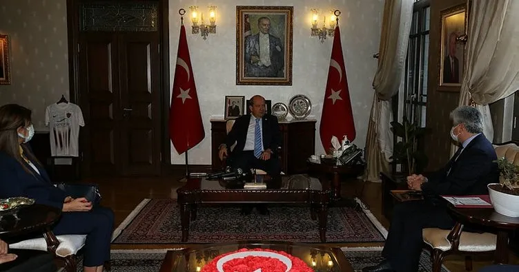 KKTC Cumhurbaşkanı Tatar, Hatay Valiliğini ziyaret etti