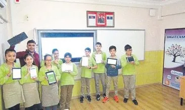 Atatürk Ortaokulu’nun Erasmus pro başarısı