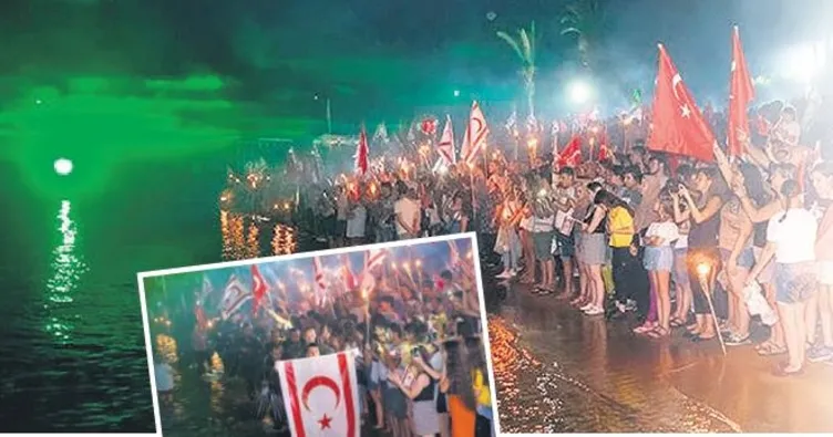 Geceyi F-16’lar aydınlattı