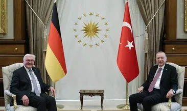 Erdoğan Steinmeier ile görüştü!