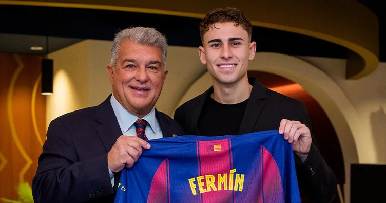 Barcelona, Fermin Lopez ile uzattı!