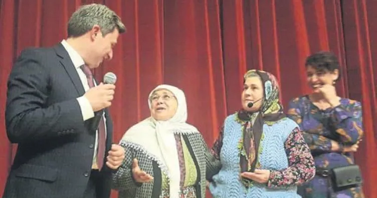 Ümmiye teyze ile Ayşe teyze buluştu