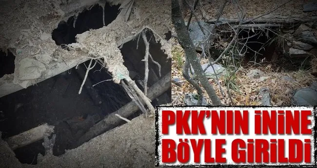 Bitlis’te terör örgütü PKK’ya ait sığınaklar bulundu
