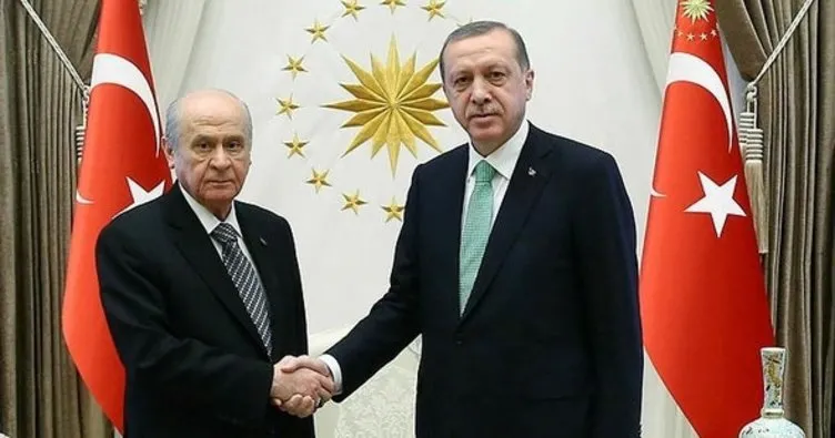 Cumhurbaşkanı Erdoğan-Devlet Bahçeli görüşmesi sona erdi