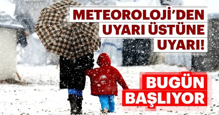 Meteoroloji Genel Müdürlüğü’nden kritik son dakika İstanbul hava durumu uyarısı! Kar ne zaman yağacak?