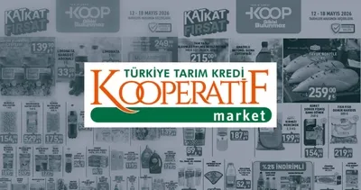 TARIM KREDİ AKTÜEL KATALOĞU:Tarım Kredi Marketlerde 18 Mayıs’a kadar: deterjanlar,yağ,peynirler...