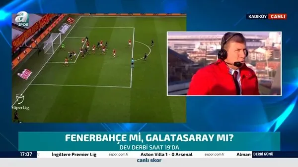 Fenerbahçe Galatasaray maçı canlı anlatım izle... Fenerbahçe - Galatasaray Kadıköy'den canlı yayın | Video