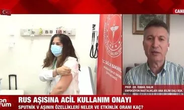 SON DAKİKA | Türk bilim insanı İsmail Balık, Sputnik V aşısının en önemli özelliğini A Haber’e açıkladı